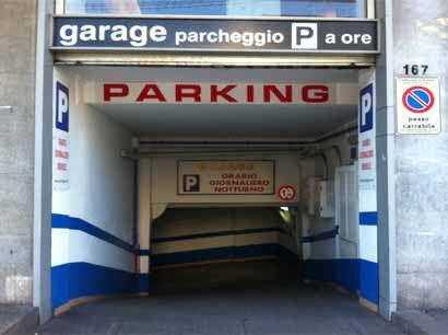 autorimessa president entrata